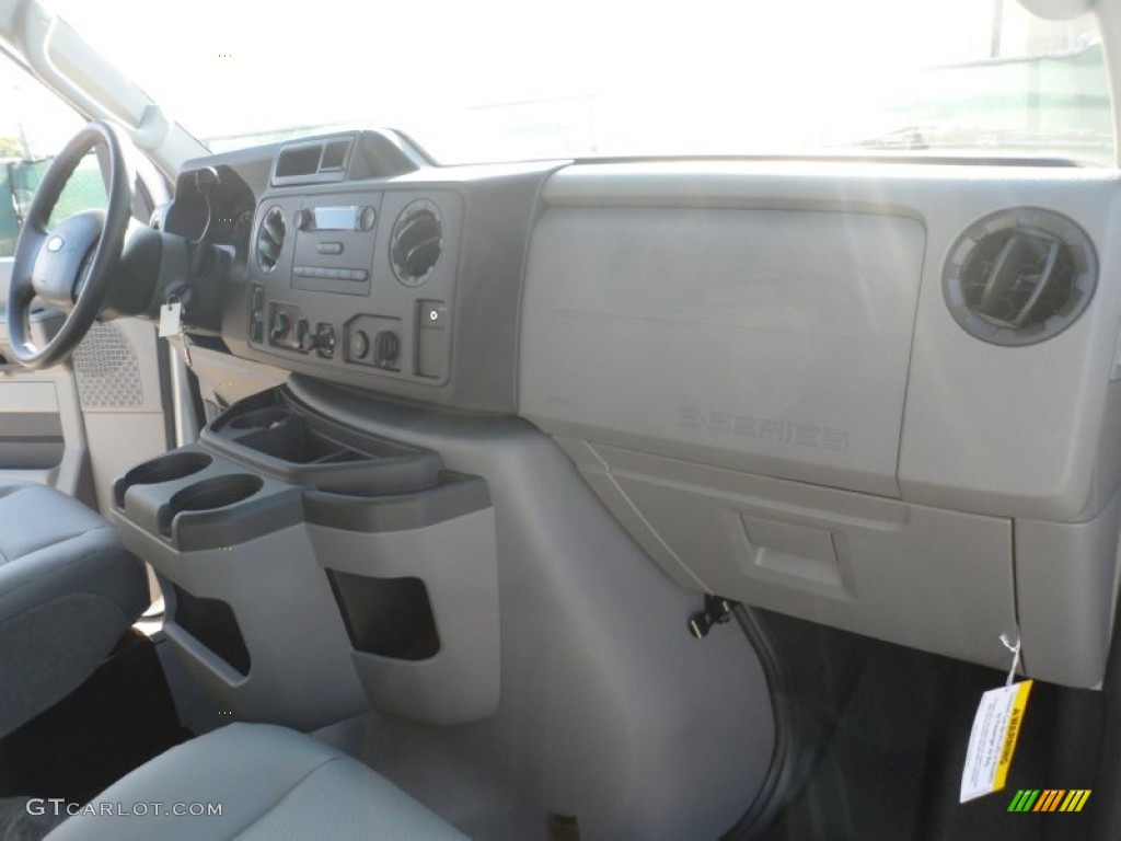 2012 Ford E Series Van E350 XL Extended Passenger Medium Flint Dashboard Photo #56746470