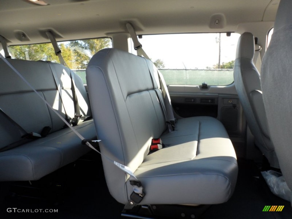Medium Flint Interior 2012 Ford E Series Van E350 XL Extended Passenger Photo #56746488