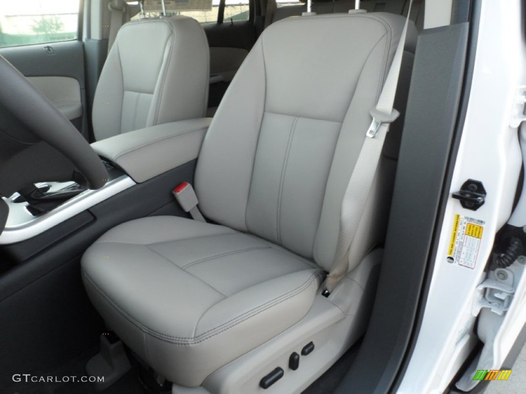 Medium Light Stone Interior 2012 Ford Edge SEL EcoBoost Photo #56746851