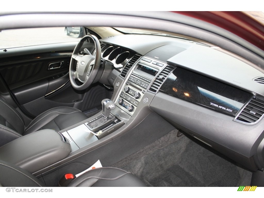 2011 Ford Taurus Limited AWD Charcoal Black Dashboard Photo #56747559