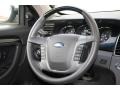 2011 Ford Taurus Charcoal Black Interior Steering Wheel Photo