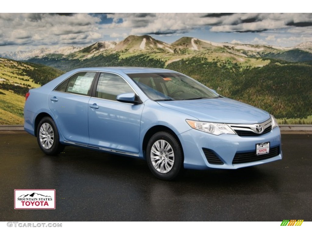 Clearwater Blue Metallic Toyota Camry