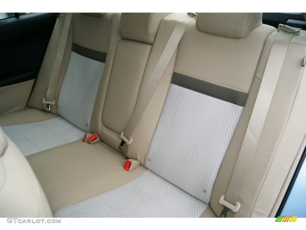 2012 Camry LE - Clearwater Blue Metallic / Ivory photo #9