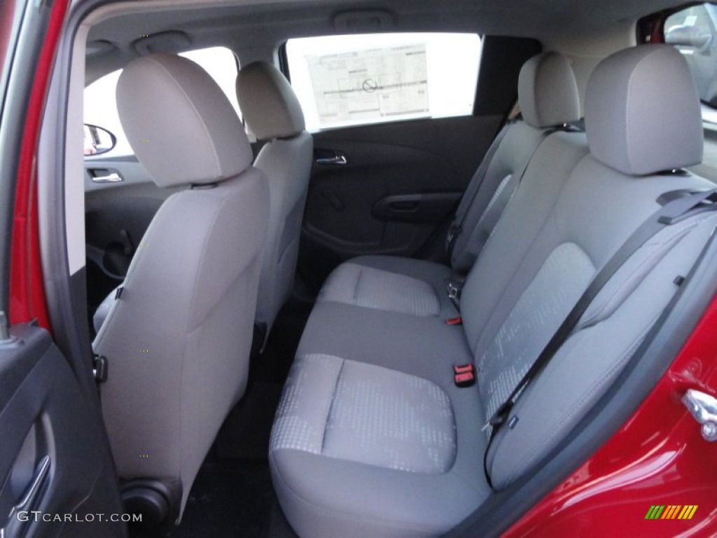 Jet Black/Dark Titanium Interior 2012 Chevrolet Sonic LS Hatch Photo #56748270