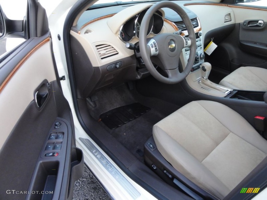 Cocoa/Cashmere Interior 2012 Chevrolet Malibu LT Photo #56748990