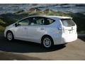 2012 Blizzard White Pearl Toyota Prius v Three Hybrid  photo #3