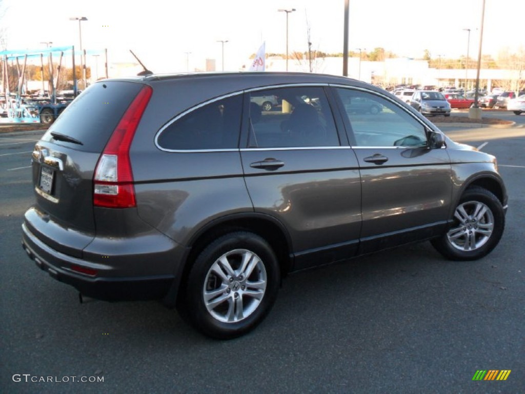 2010 CR-V EX-L - Urban Titanium Metallic / Ivory photo #4