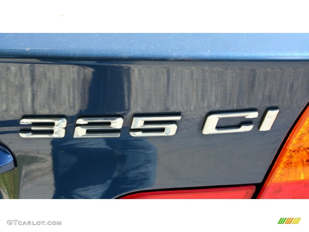 2004 3 Series 325i Convertible - Mystic Blue Metallic / Sand photo #24