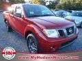 2012 Lava Red Nissan Frontier S Crew Cab  photo #1