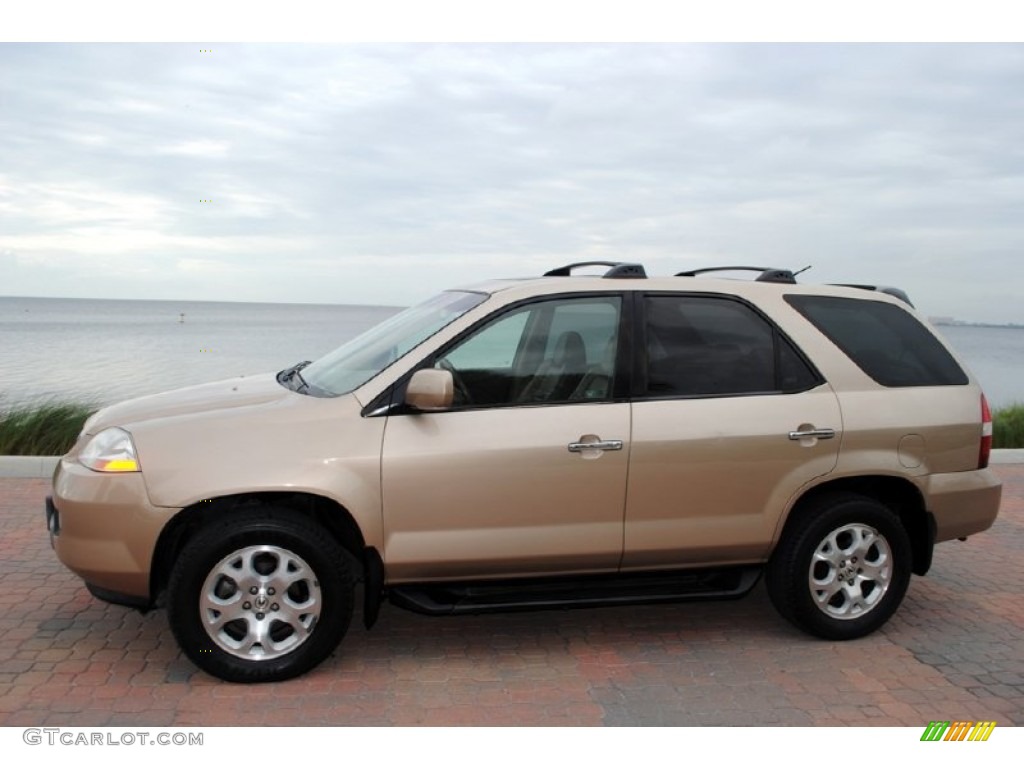 Mesa Beige Metallic 2001 Acura MDX Standard MDX Model Exterior Photo #56752410