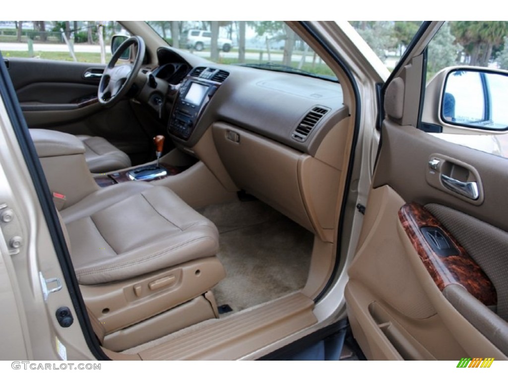 Saddle Interior 2001 Acura MDX Standard MDX Model Photo #56752674