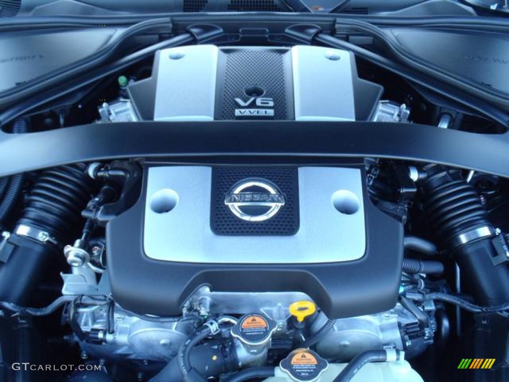 2012 Nissan 370Z Touring Coupe 3.7 Liter DOHC 24-Valve CVTCS V6 Engine Photo #56752689