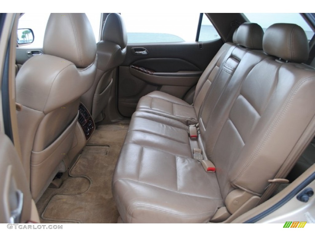 Saddle Interior 2001 Acura MDX Standard MDX Model Photo #56752838