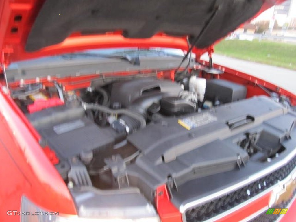 2009 Avalanche LT 4x4 - Inferno Orange Metallic / Ebony photo #23