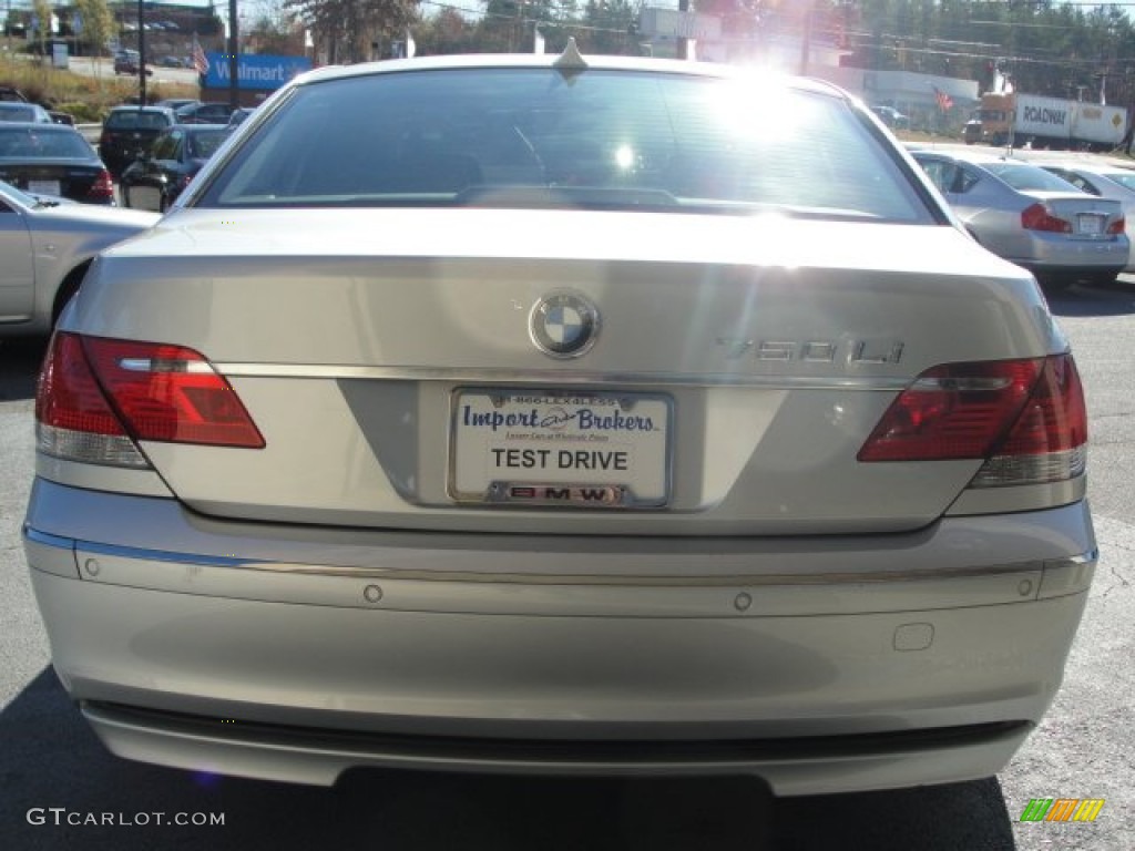 2006 7 Series 750Li Sedan - Titanium Grey Metallic / Basalt Grey/Flannel Grey photo #12