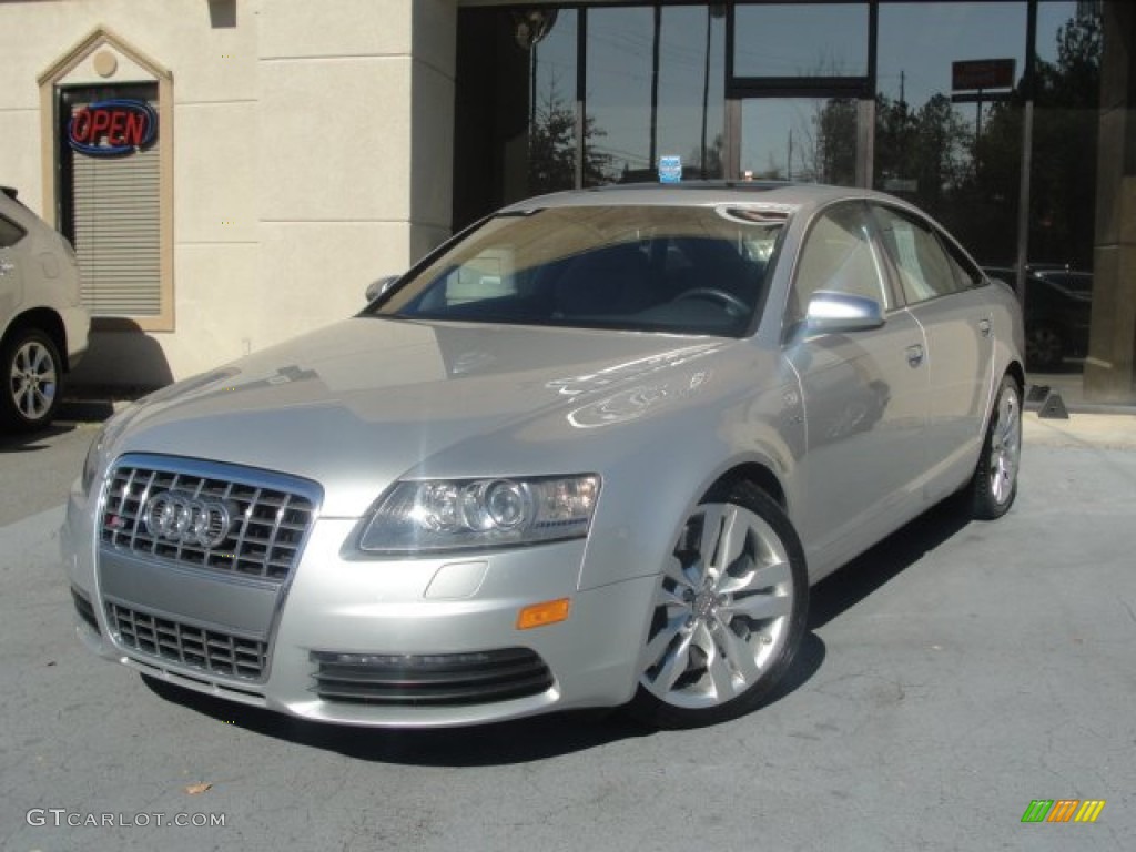 Light Silver Metallic 2007 Audi S6 5.2 quattro Sedan Exterior Photo #56754645