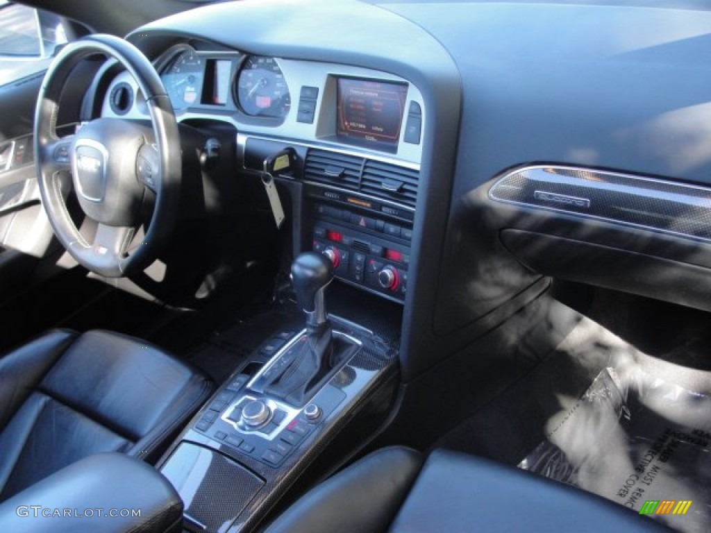 2007 Audi S6 5.2 quattro Sedan Black Dashboard Photo #56754720