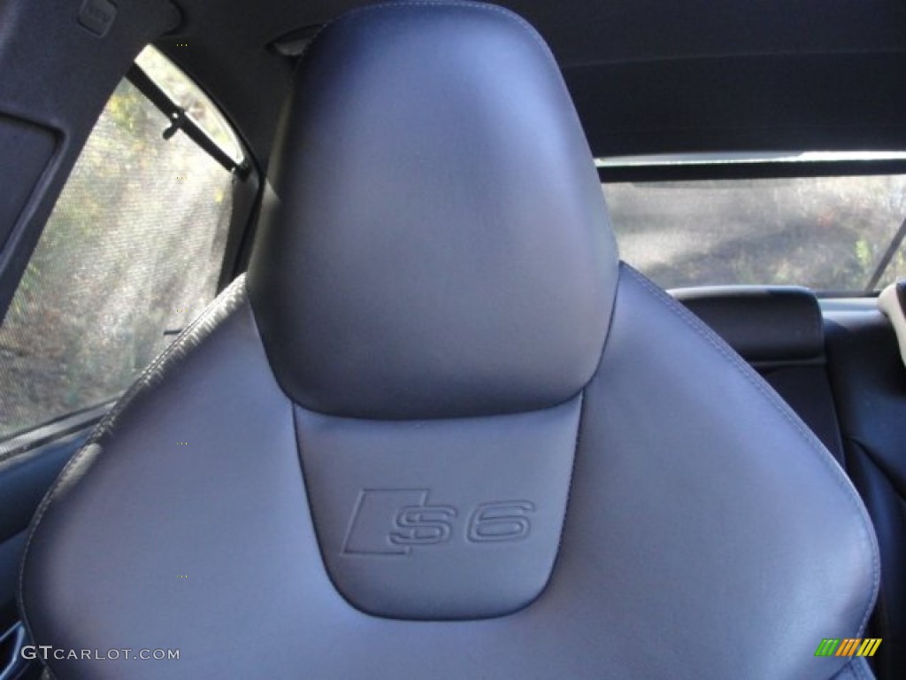 Black Interior 2007 Audi S6 5.2 quattro Sedan Photo #56754735