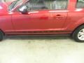 2008 Dark Candy Apple Red Ford Mustang V6 Deluxe Coupe  photo #5
