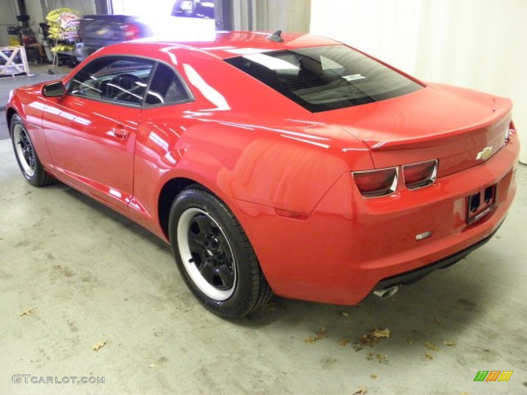 Victory Red 2012 Chevrolet Camaro LS Coupe Exterior Photo #56755911
