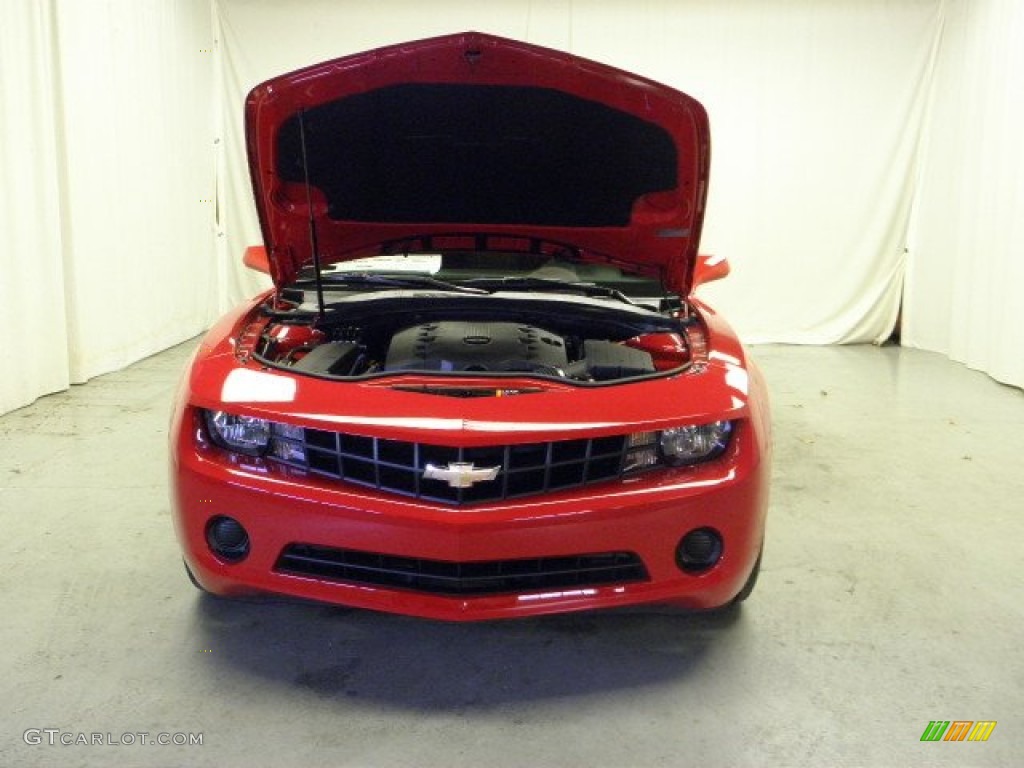 2012 Camaro LS Coupe - Victory Red / Black photo #28
