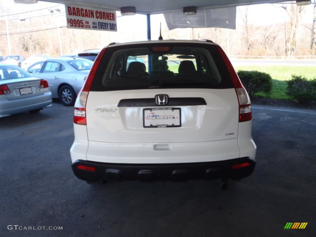 2008 CR-V LX 4WD - Taffeta White / Gray photo #25