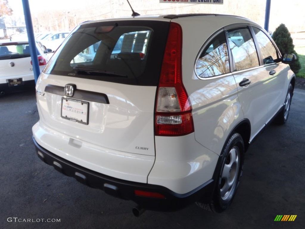 2008 CR-V LX 4WD - Taffeta White / Gray photo #26