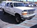 1997 Oxford White Ford F250 XL Crew Cab 4x4  photo #7