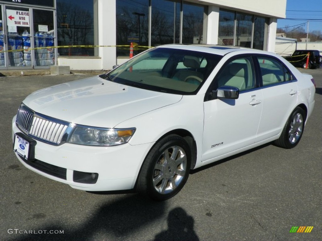 2006 Zephyr  - Oxford White / Sand photo #1