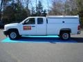 2007 Summit White Chevrolet Silverado 1500 Work Truck Extended Cab  photo #9