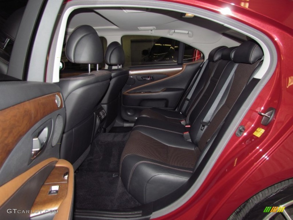 Black/Saddle Tan Interior 2010 Lexus LS 460 Photo #56757747