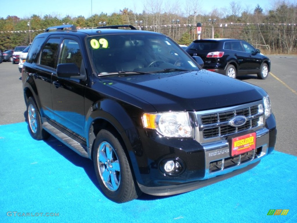 2009 Escape Limited V6 4WD - Black / Charcoal photo #5