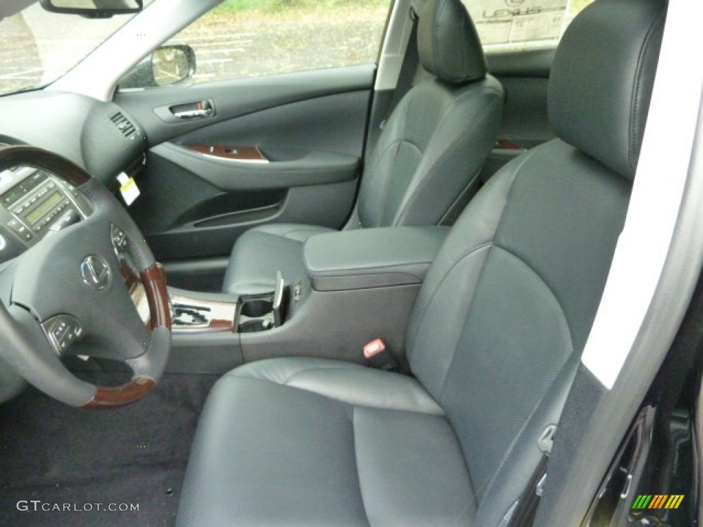 Black Interior 2012 Lexus ES 350 Photo #56758974