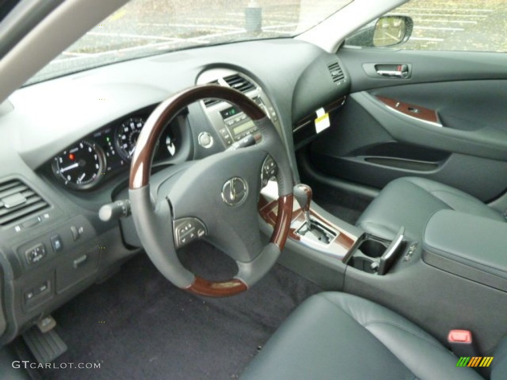 Black Interior 2012 Lexus ES 350 Photo #56759003