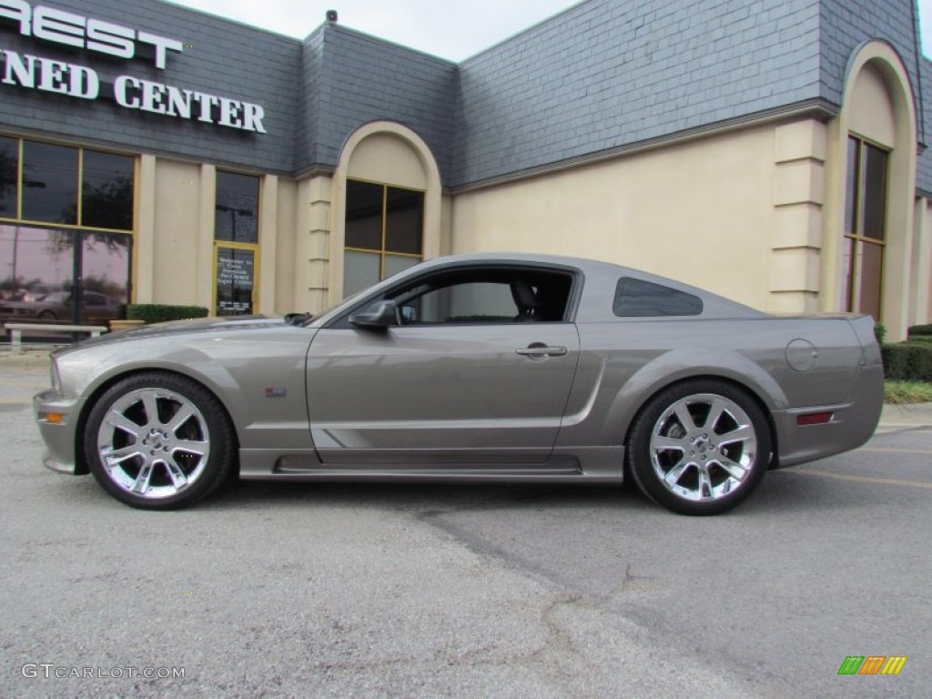 2005 Mustang Saleen S281 Supercharged Coupe - Mineral Grey Metallic / Dark Charcoal photo #1