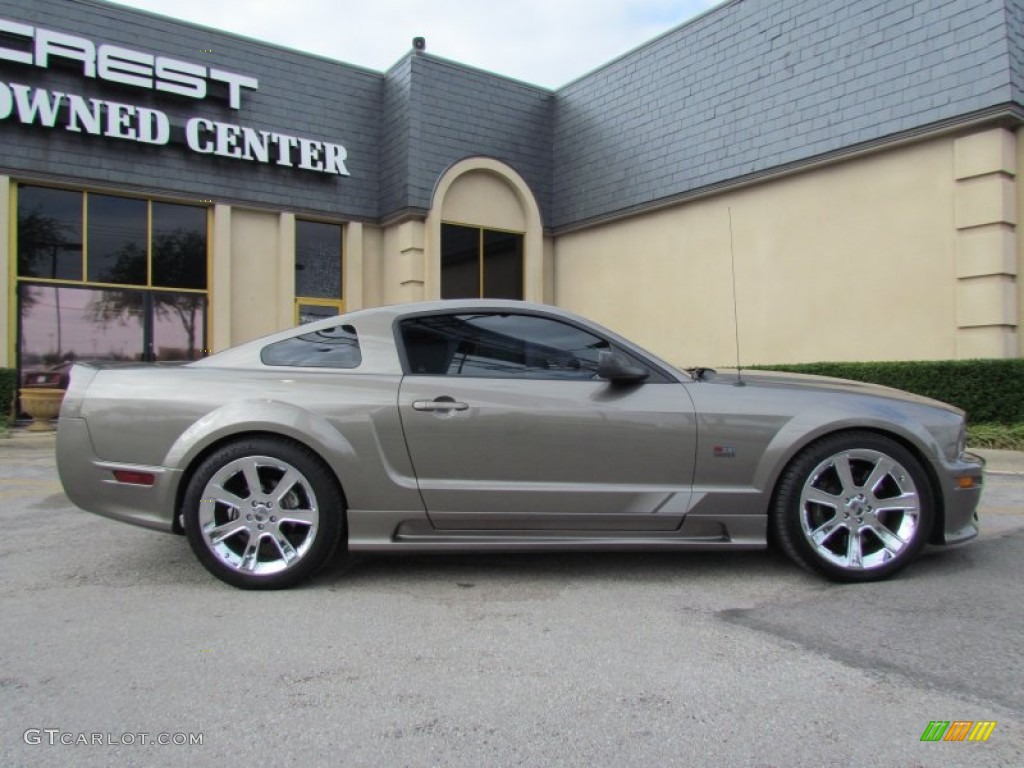 2005 Mustang Saleen S281 Supercharged Coupe - Mineral Grey Metallic / Dark Charcoal photo #6