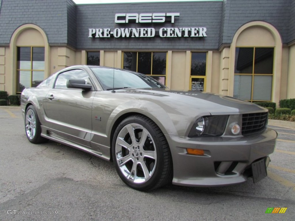 2005 Mustang Saleen S281 Supercharged Coupe - Mineral Grey Metallic / Dark Charcoal photo #7