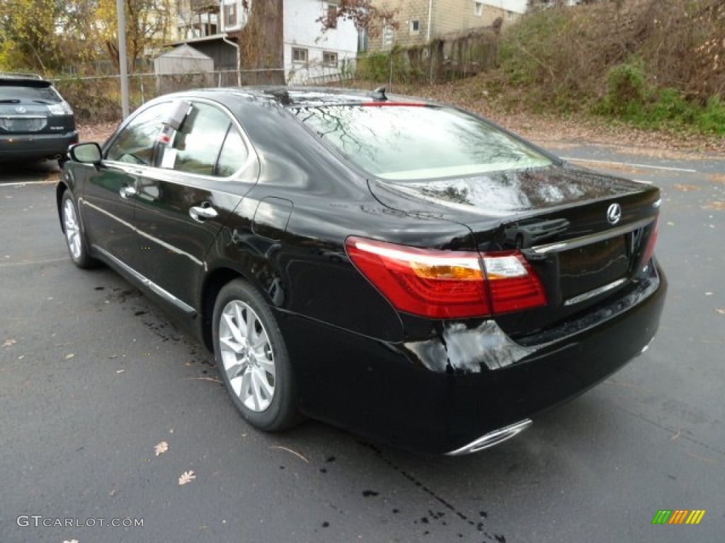 Obsidian Black 2012 Lexus LS 460 AWD Exterior Photo #56759043