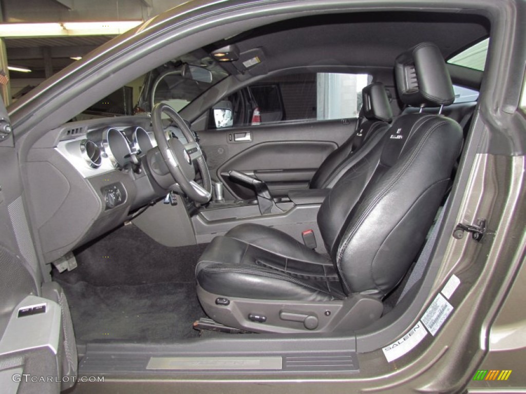 Dark Charcoal Interior 2005 Ford Mustang Saleen S281 Supercharged Coupe Photo #56759058