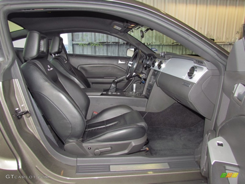 Dark Charcoal Interior 2005 Ford Mustang Saleen S281 Supercharged Coupe Photo #56759064