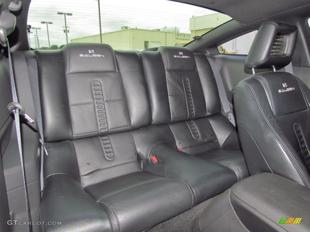 Dark Charcoal Interior 2005 Ford Mustang Saleen S281 Supercharged Coupe Photo #56759070