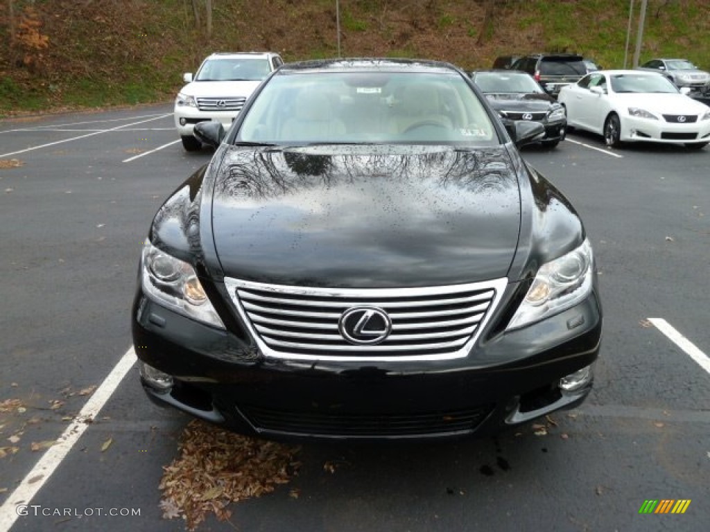 Obsidian Black 2012 Lexus LS 460 AWD Exterior Photo #56759073