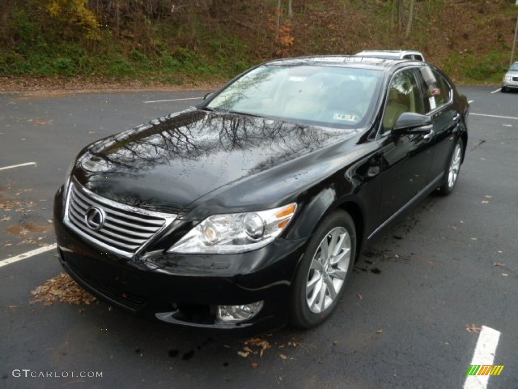 Obsidian Black 2012 Lexus LS 460 AWD Exterior Photo #56759082