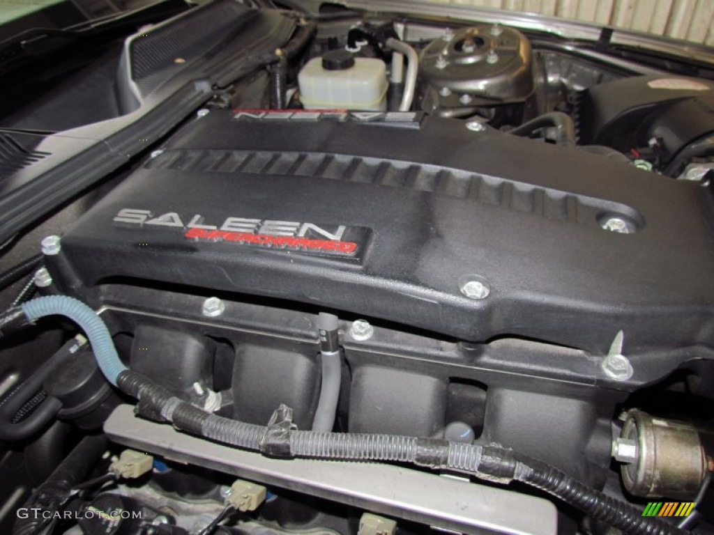 2005 Ford Mustang Saleen S281 Supercharged Coupe Engine Photos