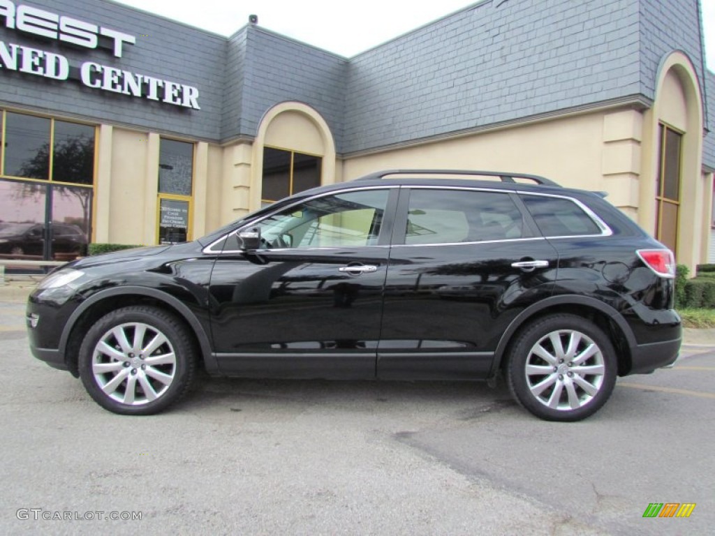 2007 CX-9 Touring - Sparkling Black Mica / Black photo #1