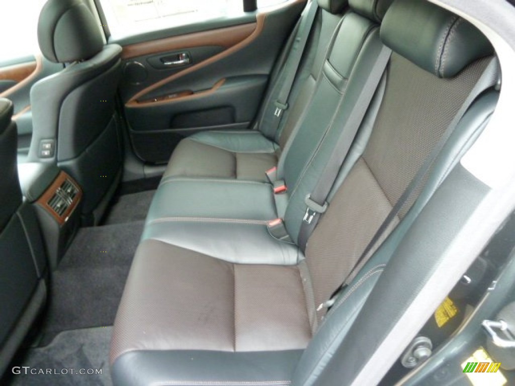 Black/Medium Brown Interior 2011 Lexus LS 460 AWD Photo #56759334