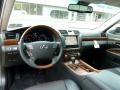 2011 Lexus LS Black/Medium Brown Interior Dashboard Photo