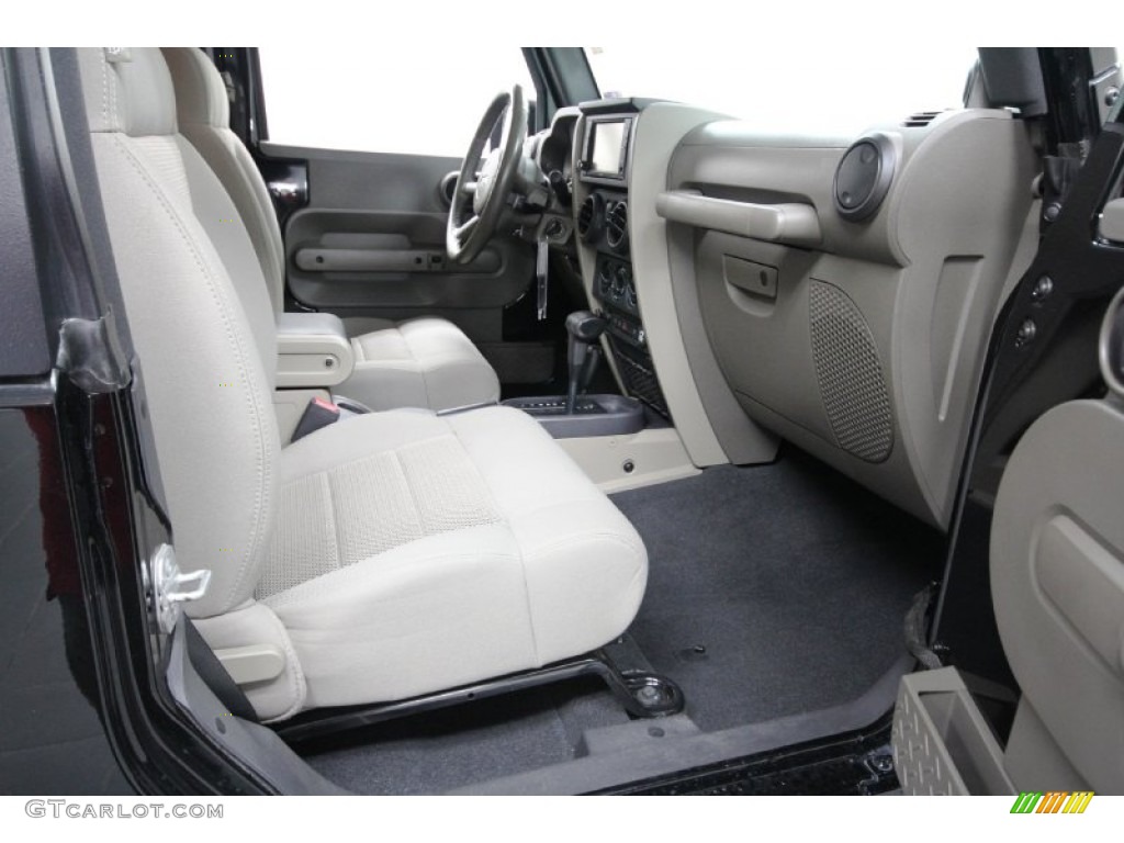Dark Khaki/Medium Khaki Interior 2009 Jeep Wrangler Rubicon 4x4 Photo #56760087