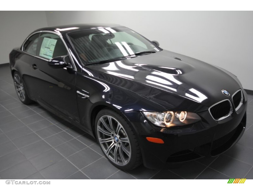 Jerez Black Metallic 2012 BMW M3 Convertible Exterior Photo #56760219