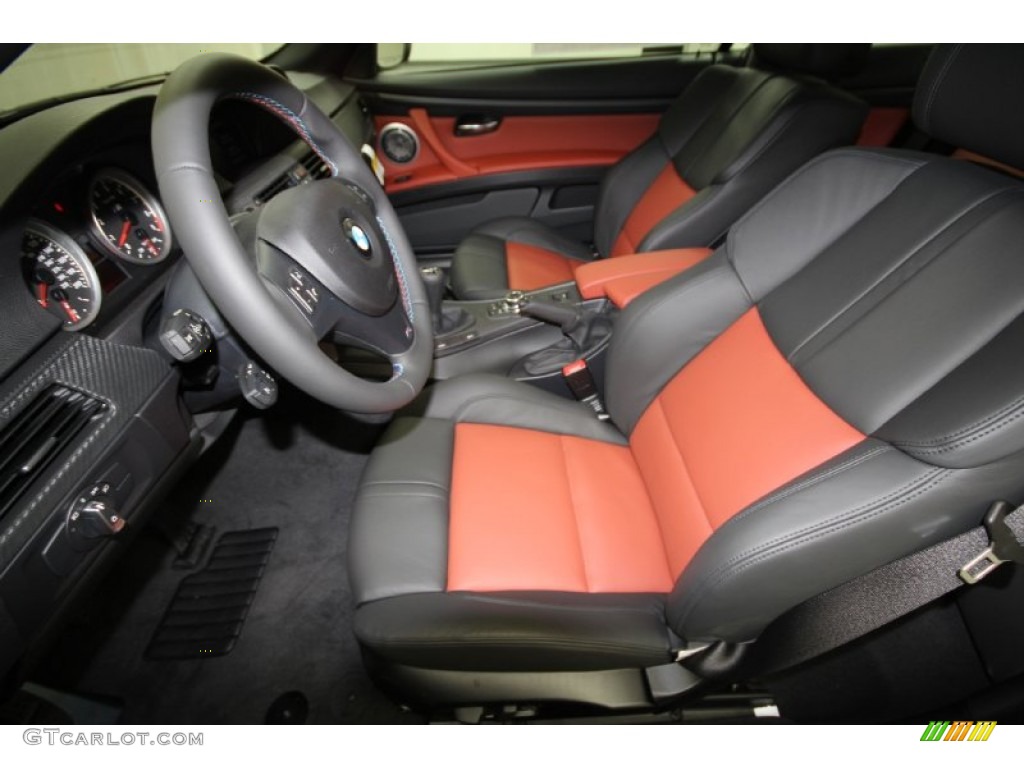 Fox Red/Black/Black Interior 2012 BMW M3 Convertible Photo #56760237